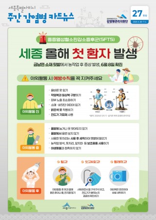 27주_SFTS 예방수칙