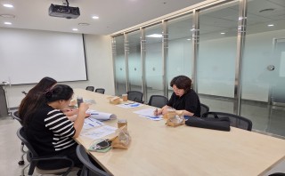 세종시민대상 손씻기 수행률 조사 결과 공유 및 업무협의회 참석