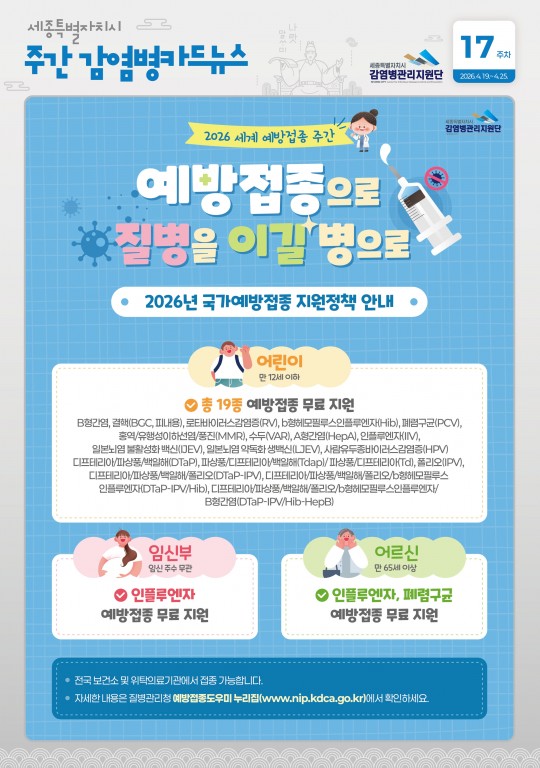 17주_세계 예방접종 주간