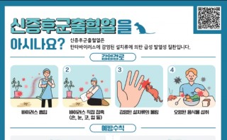 신증후군출혈열 예방수칙 안내 포스터